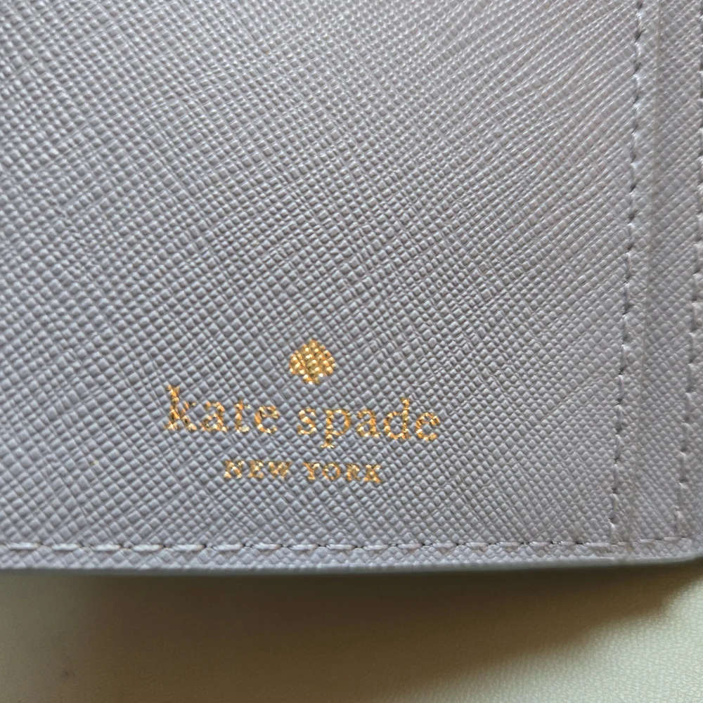 Kate Spade Laurel Way Travel Plaid Stacy Wallet - Picture 7 of 7